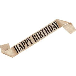 Gouden Sjerp Happy Birthday