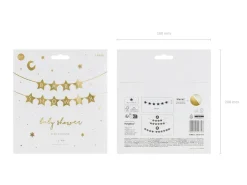 Gouden Slinger Babyshower Sterren 2,9m