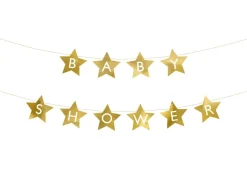 Gouden Slinger Babyshower Sterren 2,9m