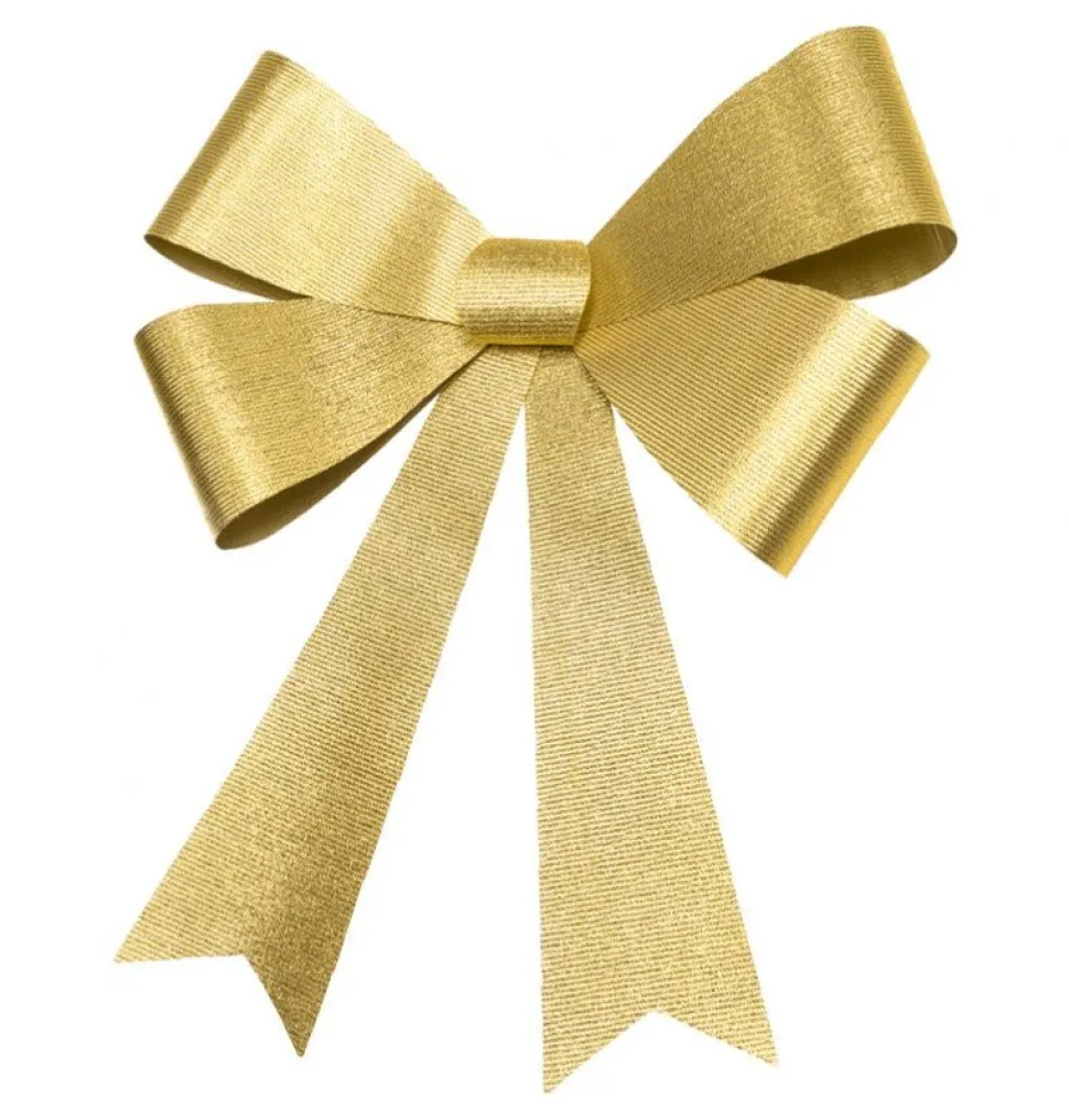 Gouden Strik Groot 86cm