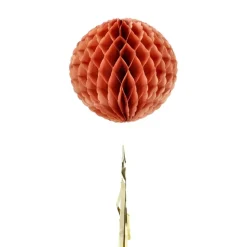 Goud Roze Honeycomb 30cm 3st