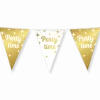 Goud Witte Slinger Party Time 1m