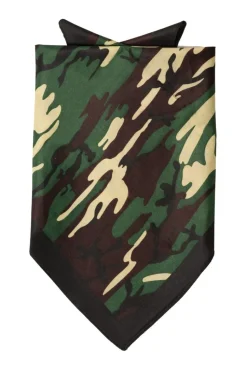 Groene Bandana Comuflage 52cm
