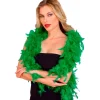 Groene Boa Veren 1,8m