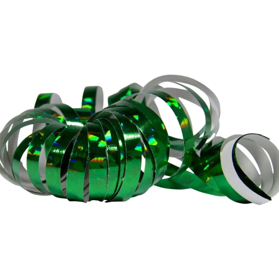 Groene Serpentines Holografisch 4m 18 ringen 2st