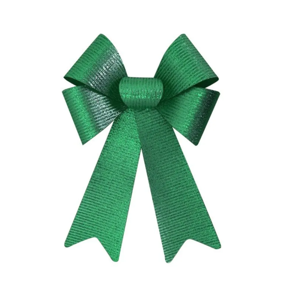 Groene Strik Glans 38cm