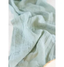 Groene Tafelloper Chiffon 3m