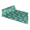 Groene Tafelloper Gingko Print 3m
