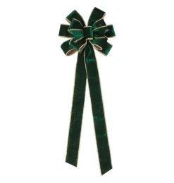 Groen Gouden Strik Velvet 78cm
