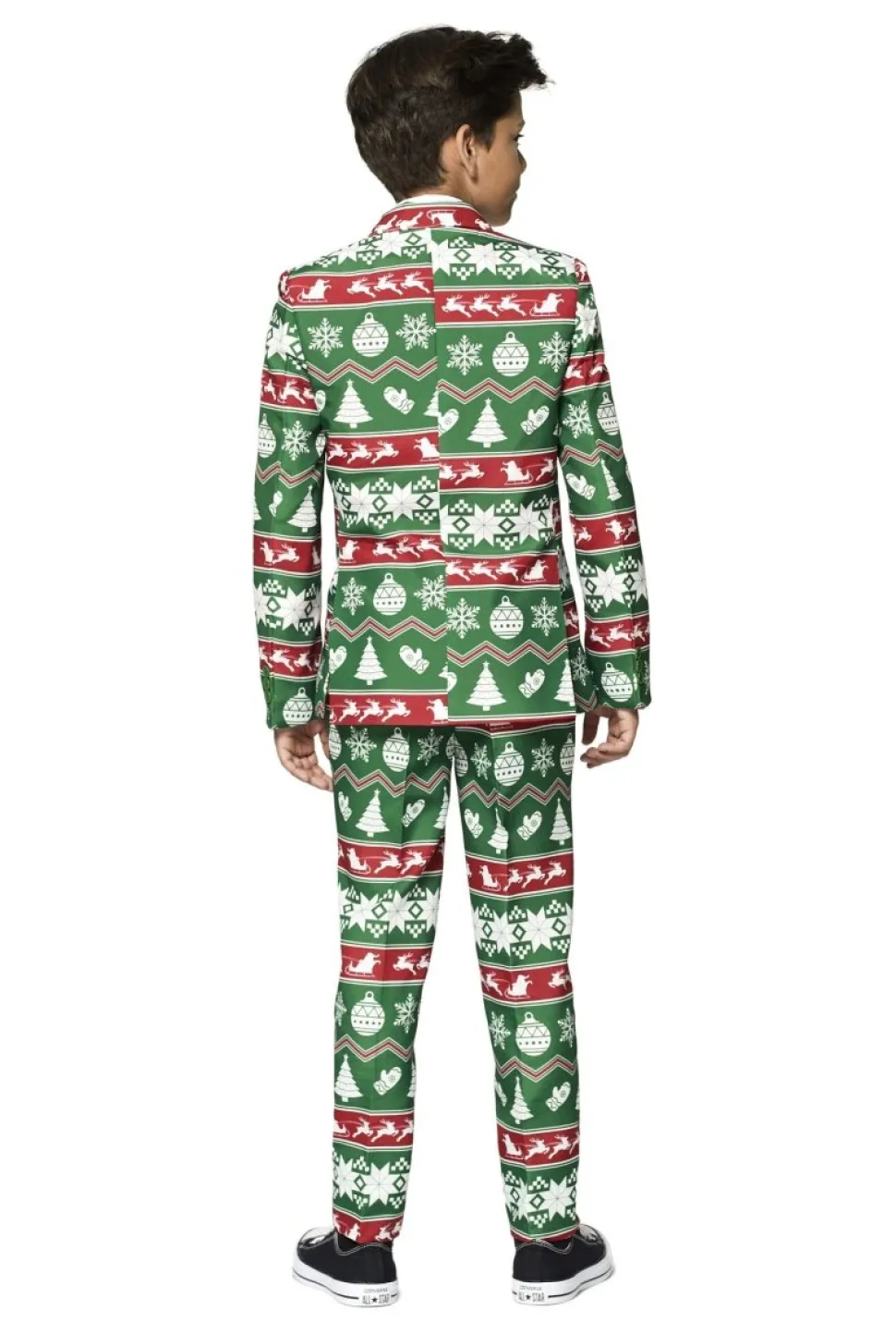 Groen Pak Kerstmis Kind