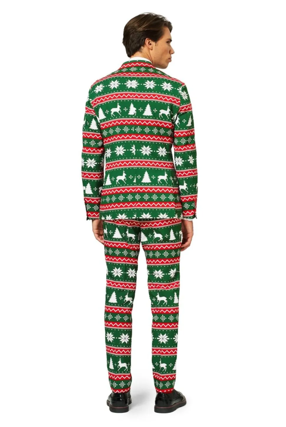 Groen Rode Pak Kerstmis