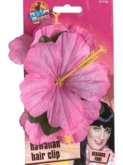 Haarbloem Lichtroze 14cm