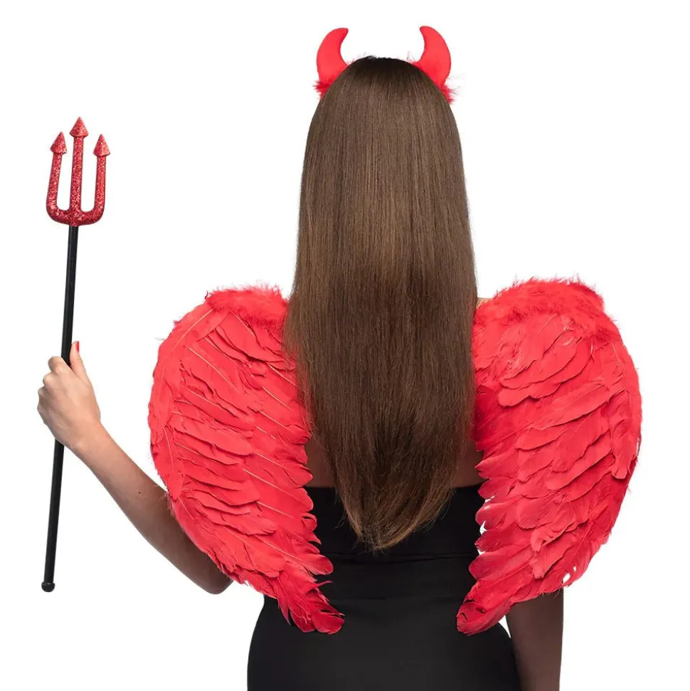 Halloween Accessoireset Dames Duivel 3 delig