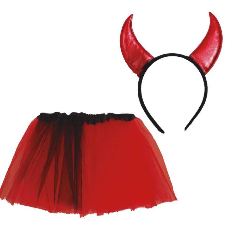 Halloween Accessoireset Duivel 2 delig