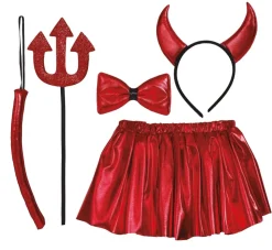 Halloween Accessoireset Duivel 5 delig