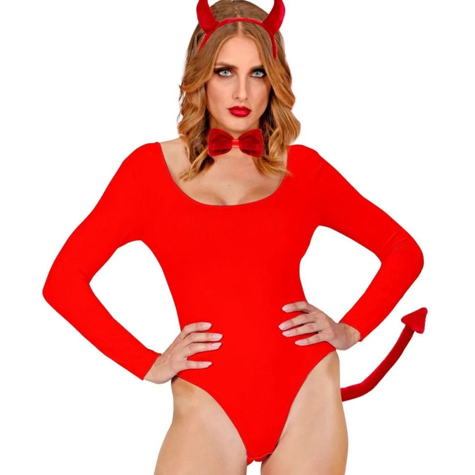 Halloween Accessoireset Rood Duivel