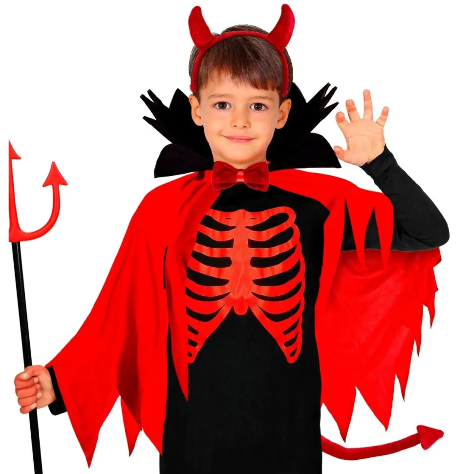Halloween Accessoireset Rood Duivel