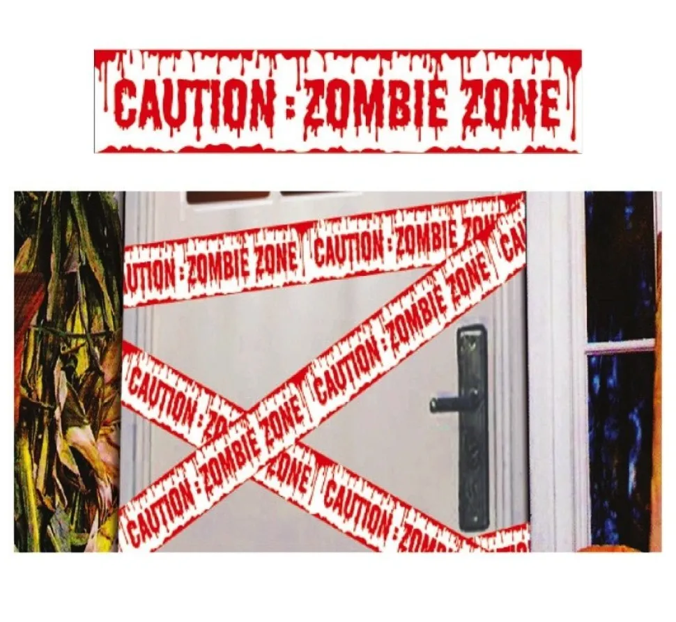 Halloween Afzetlint Zombie 6m