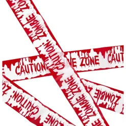 Halloween Afzetlint Zombie Zone 7,2m