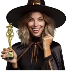 Halloween Award Heks 22cm