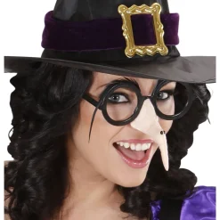Halloween Bril Met Heksenneus