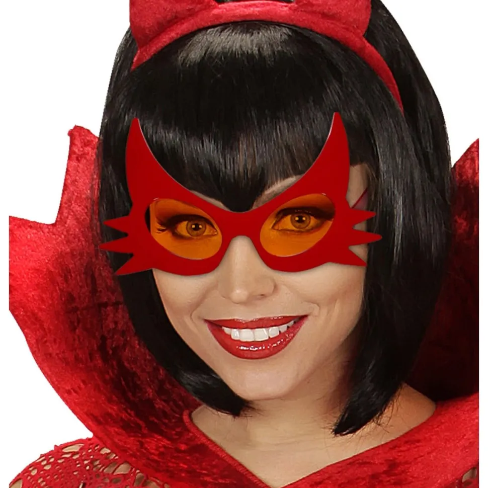 Halloween Bril Rood