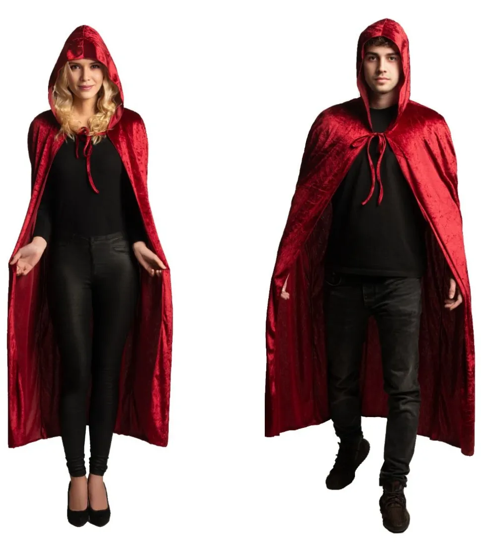 Halloween Cape Rood Capuchon