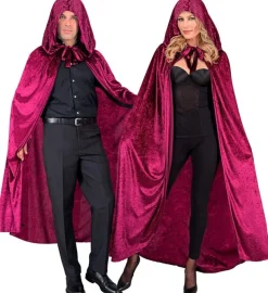 Halloween Cape Rood Fluweel 1,4m