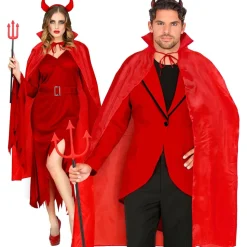 Halloween Cape Rood Kind 1,3m