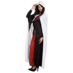 Halloween Cape Wit 1,8m