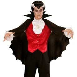 Halloween Cape Zwart Kraag