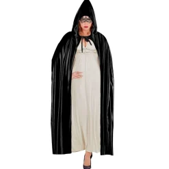 Halloween Cape Zwart 1,42m