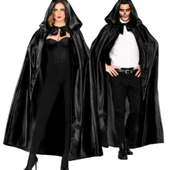 Halloween Cape Zwart 1,52m