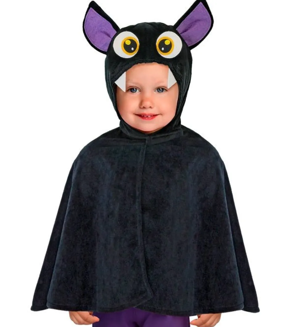 Halloween Cape Zwart Vleermuis