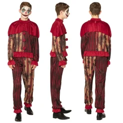 Halloween Clown Kostuum Rood Tiener 14/16 jaar