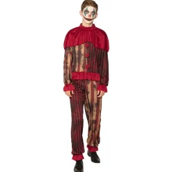 Halloween Clown Kostuum Rood Tiener 14/16 jaar
