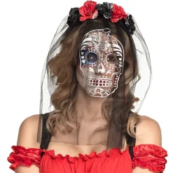 Halloween Haarband La Calavera