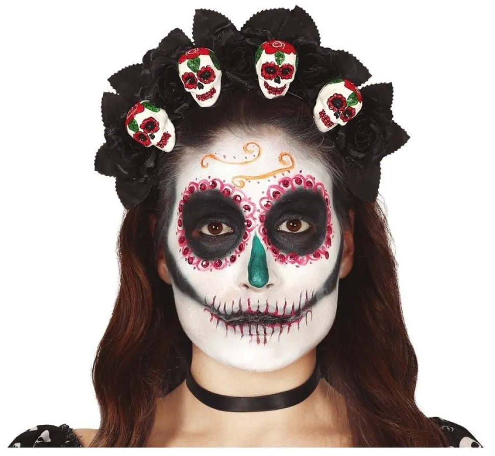 Halloween Haarband Schedels