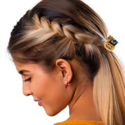 Halloween Haarclip Pompoen En Spook 5st