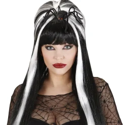 Halloween Haarclip Zwart Spin