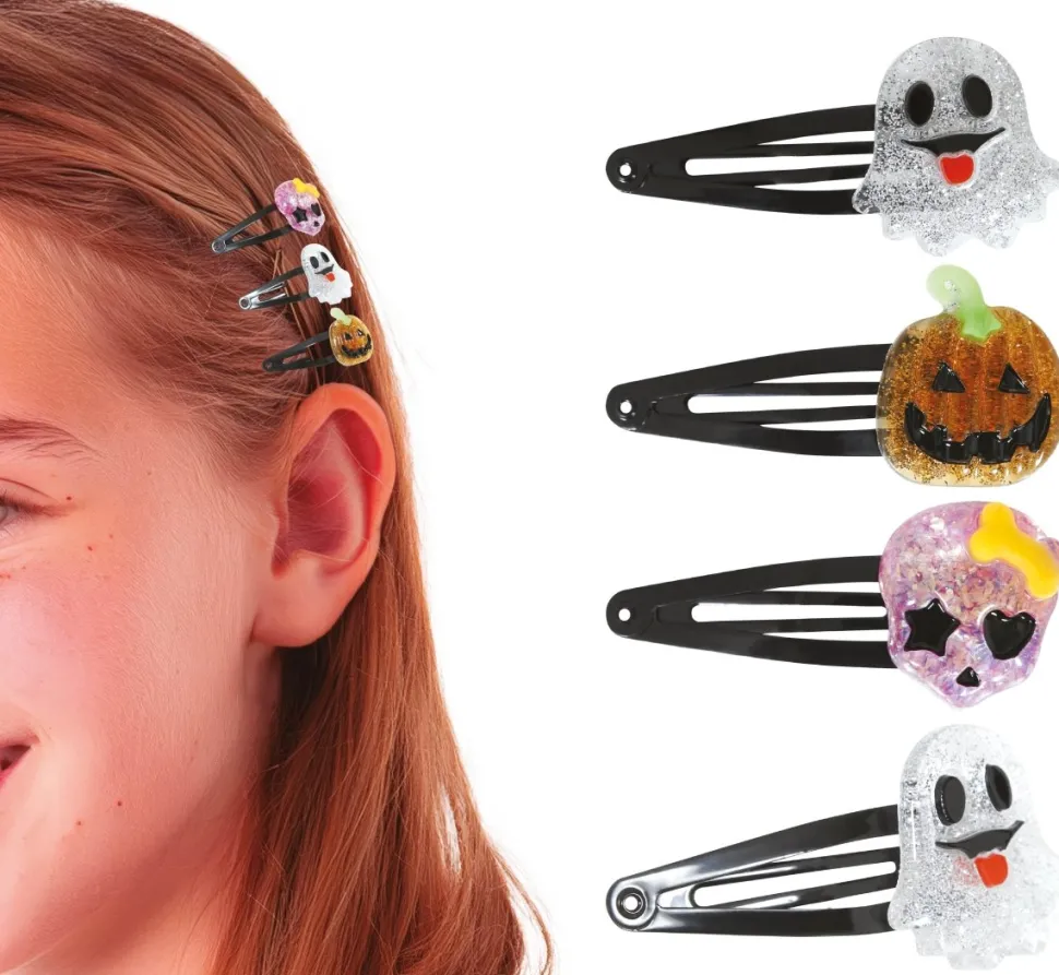 Halloween Haarspeldjes Metaal 3st