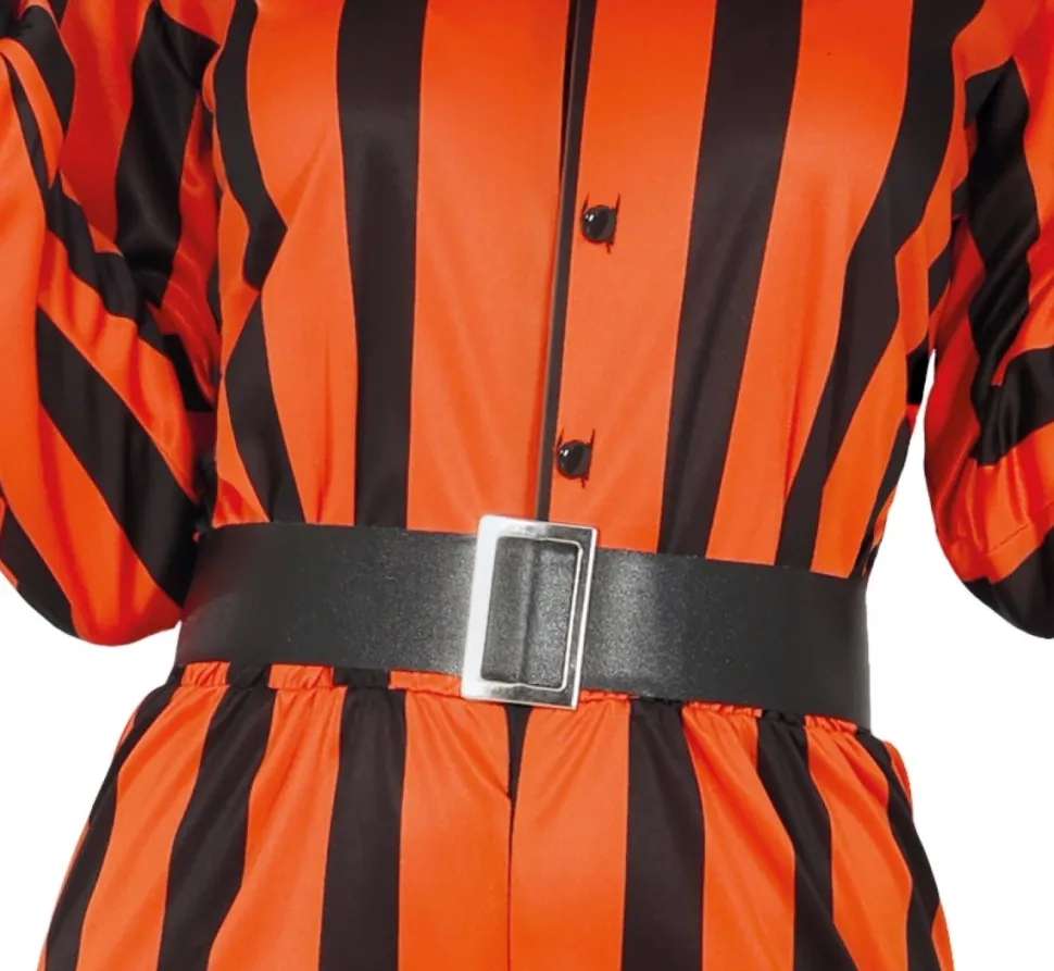 Halloween Jumpsuit Dames Harlekijn Gevangene