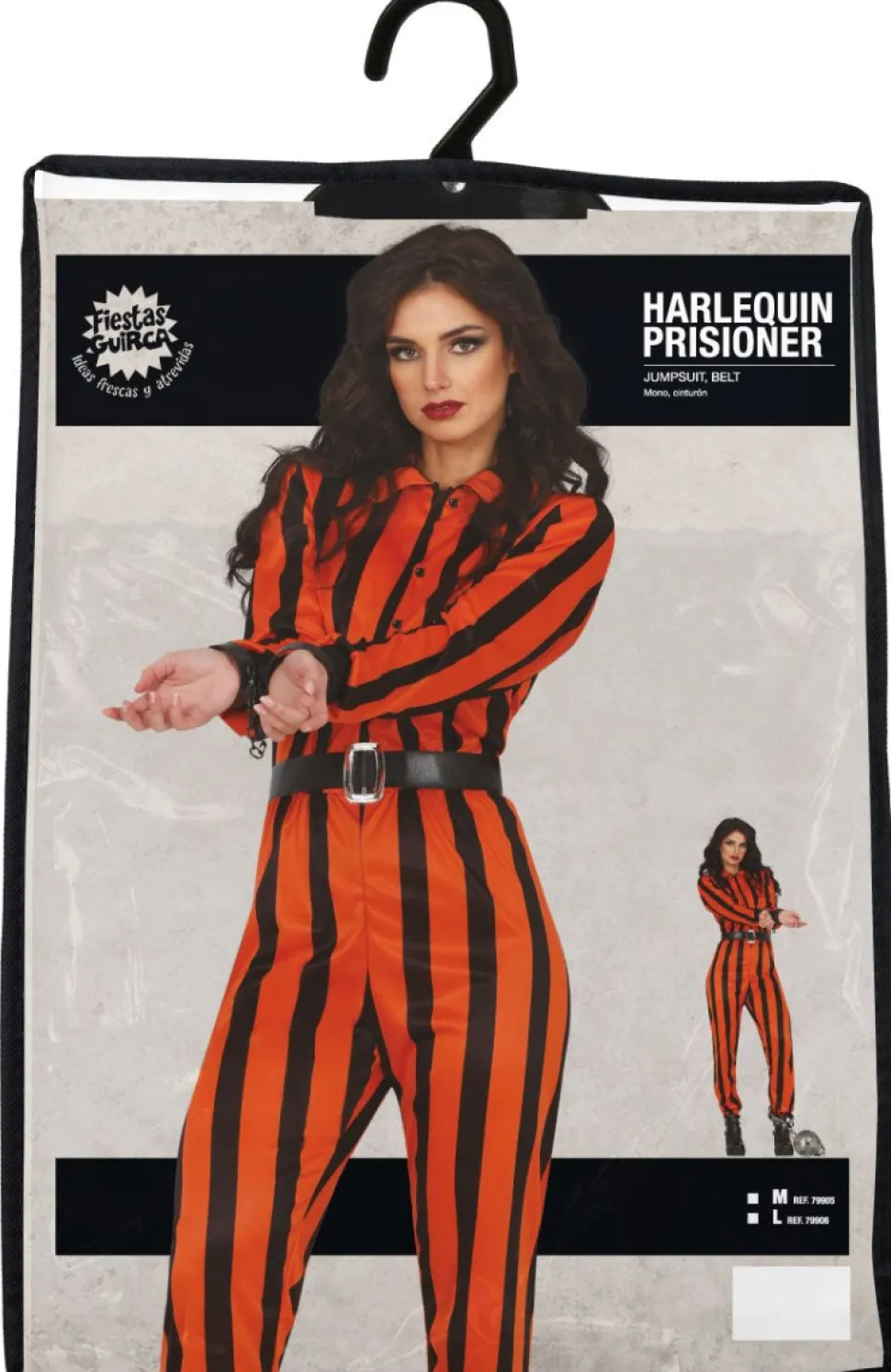 Halloween Jumpsuit Dames Harlekijn Gevangene
