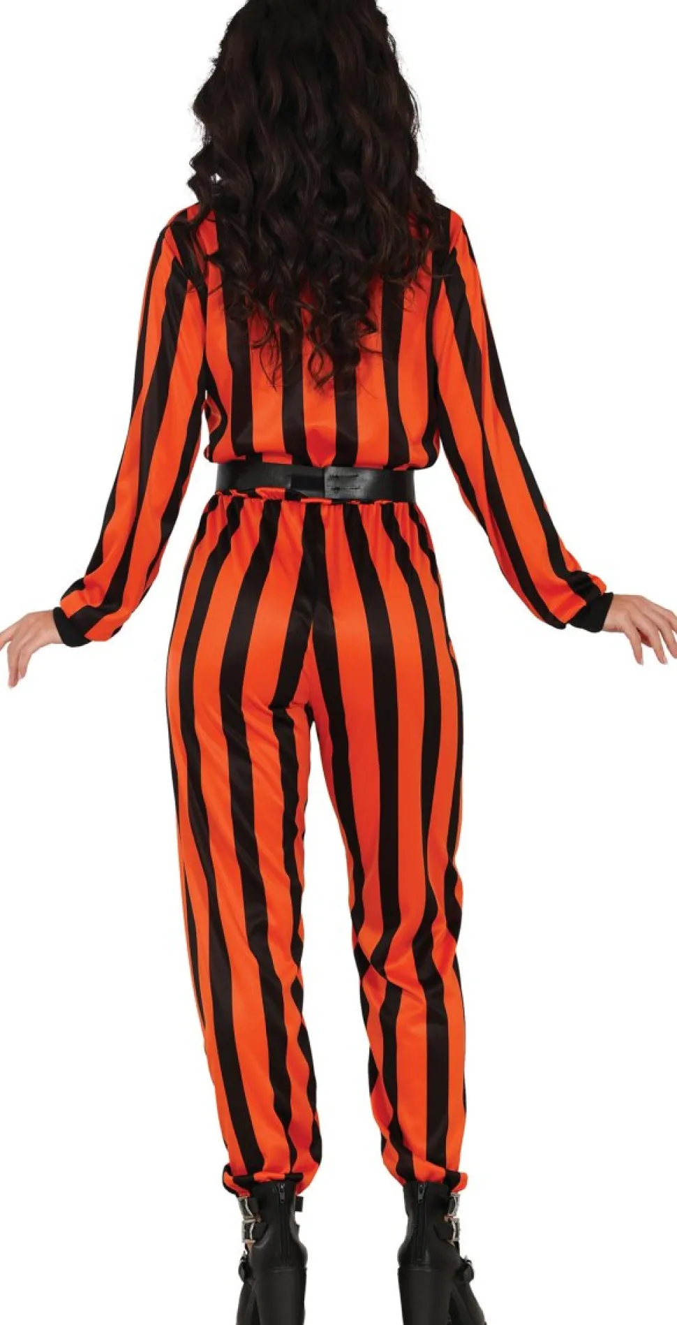 Halloween Jumpsuit Dames Harlekijn Gevangene