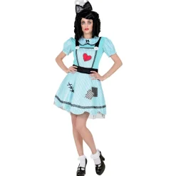 Halloween Jurk Blauw Dames Pop