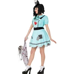Halloween Jurk Blauw Dames Pop