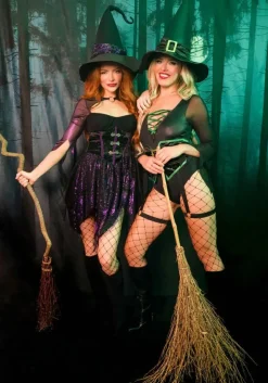 Halloween Jurk Dames Mystical Leg Avenue