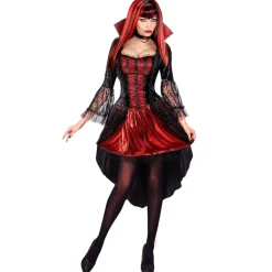 Halloween Jurk Dames Vampier 2 delig