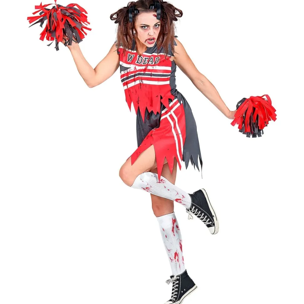 Halloween Jurk Dames Zombie Cheerleader