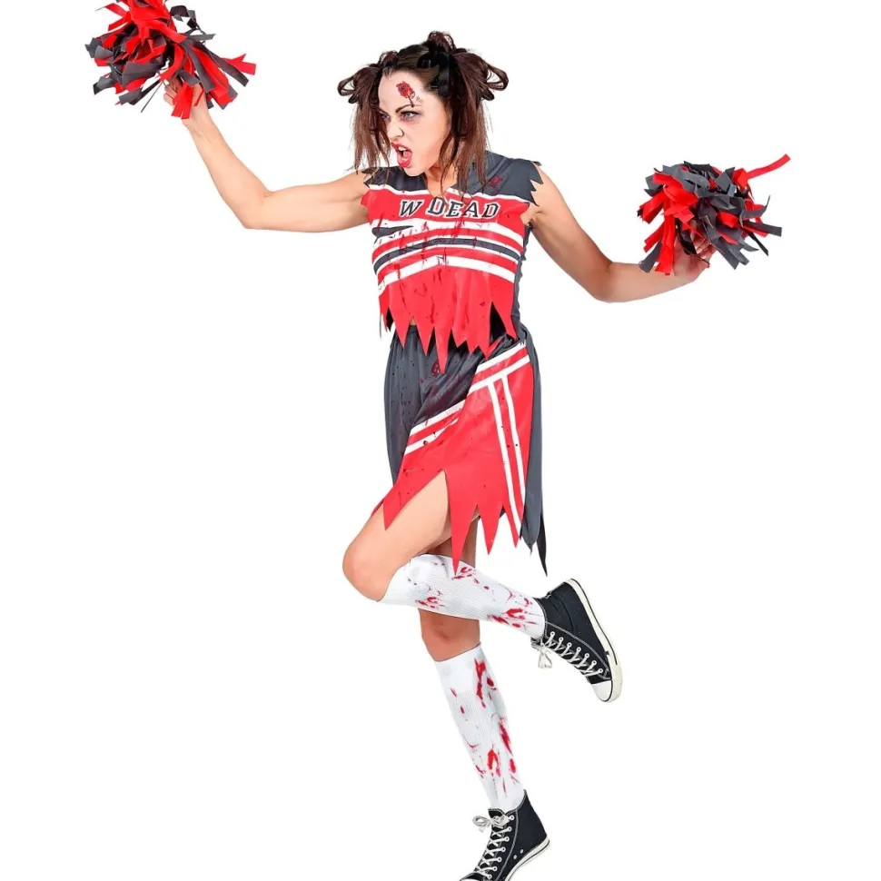 Halloween Jurk Dames Zombie Cheerleader